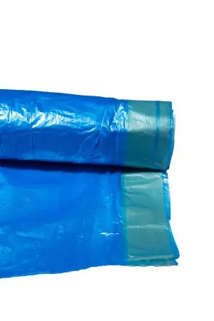 Мешки для мусора: 60л 60х70 ПНД VCLEAN Ultra/Clear Line с завязками синие /рул.=10 шт.