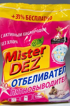 Отбеливатели(пятновыводители): Мистер Дез Эко-Клининг 300г Отбеливатель-пятновыводитель на основе активного кислорода
