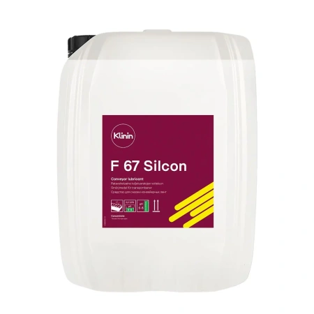 Фото №1 - Klinin: F 67 Silcon 20л для смазки транспортировочных конвейерных лент