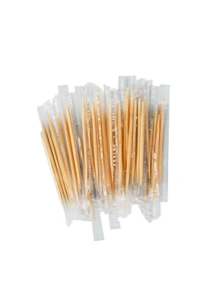 Одноразовая продукция: Зубочистки в индивидуальной упаковке /пач.=1000 шт.