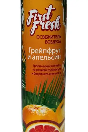 Освежители воздуха: ФЕРСТ ФРЕШ 300мл Грейфрут и апельсин