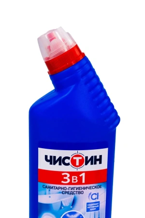 Чистящее средство: ЧИСТИН 3в1 750мл санитарно-гигиеническое жидкое средство С ХЛОРОМ