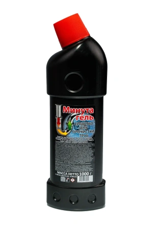 Чистящее средство: МИНУТА-Гель 1000г для прочистки труб