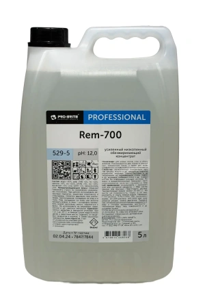 Pro-Brite: Рем-700 5л сильнощелочной усиленный обезжиривающий от продуктов нефтепереработки