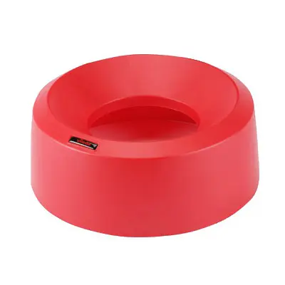 Vileda: Ирис крышка для контейнера воронкообразная круглая, красная