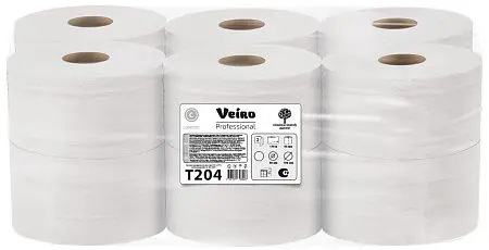 Фото №4 - VEIRO: Бумага туалетная 2сл 170м/9,2 Comfort белый