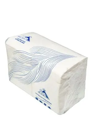 Бумажные салфетки: столовые 1сл 400листов 24х24 Big Pack ROSHY белые