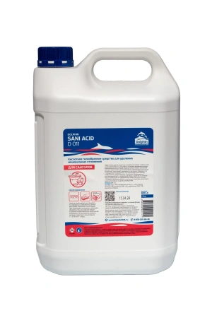 Dolphin: Сани-Асид 5л кислотное ср-во для удаления известкового налета