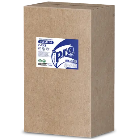 Вик: Простынь гигиеническая PROtissue 2сл 50м/50см целлюлоза 100% белая