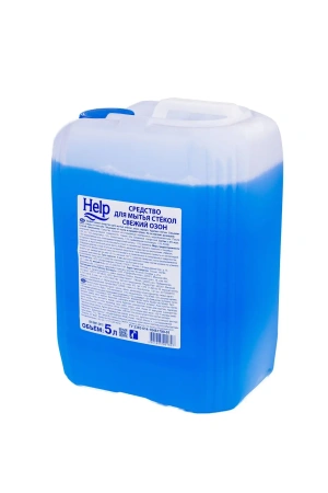 Чистящее средство: ХЭЛП 5л для стекол твердая канистра