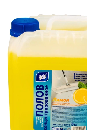 Чистящее средство: ХЭЛП 5кг для полов концентрат