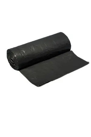 Мешки для мусора: 120л 70х110 ПВД VCLEAN 40 черные 38г /рул.=10 шт.