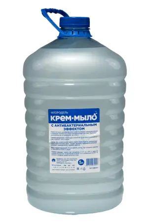 Мыло жидкое: ФЛОРОДЕЛЬ крем-мыло 5л с антибактериальным эффектом