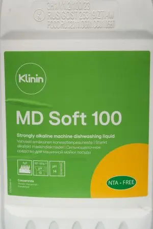 Klinin: МД Софт 100 10л для машинного мытья посуды