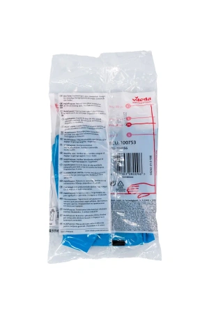 Vileda: Перчатки многоцелевые M голубой резиновые