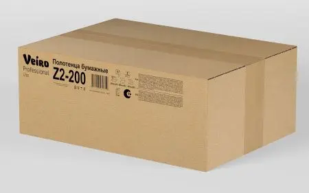 Вик: Полотенца бумажные Z 1сл 200л 22,5х20,5см ОМ белые СЫКТЫВКАР Lite