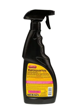 Чистящее средство: УНИКУМ Жироудалитель 500мл для плит (триггер)