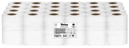 VEIRO: Бумага туалетная 2сл 15м/9,2 Comfort белый /пач.=8 шт.