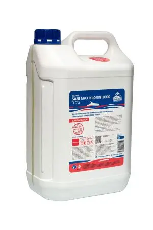 Dolphin: Сани-Макс (Клорин2000) 5л щелочное средство для мытья и дезинфекции