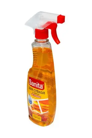 Чистящее средство: САНИТА Спрей 500мл для стёкол с нашатырным спиртом (ТРИГГЕР)