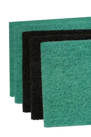 Губки,скрабы: для посуды VCLEAN Тайфун 10х12 абразивная /пач.=5 шт.