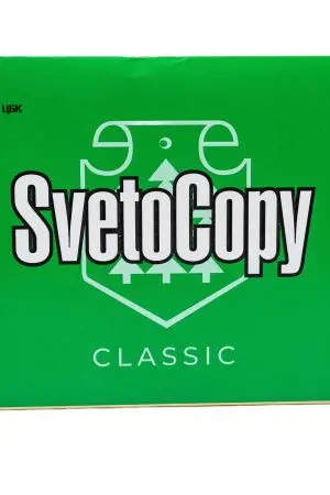 Канцелярские товары: Бумага А4 80 г/м 500л SVETO COPY класс С