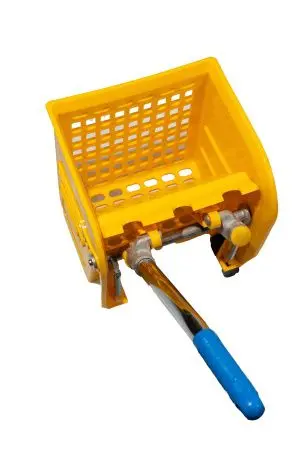 Вик: Тележка 1х20 пластик с отжимом желтая MRY