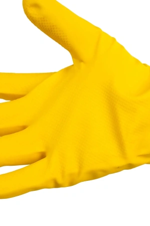 Vileda: Перчатки многоцелевые L желтый резиновые