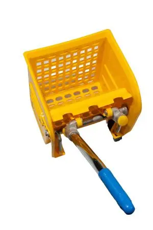 Вик: Тележка 1х20 пластик с отжимом желтая MRY