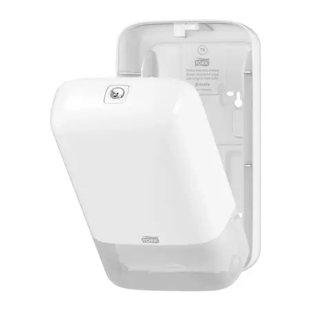 Tork: Диспенсер T3 Elevation для туалетной бумаги в пачках белый