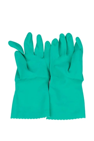 Vileda: Перчатки многоцелевые M зеленый резиновые