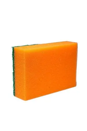 Губки,скрабы: для посуды VCLEAN Гигант 14х9.5х4 поролон+абразив