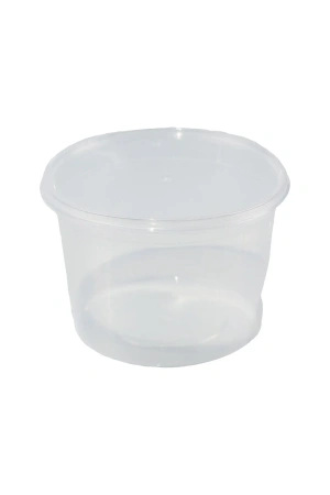 Одноразовая продукция: Контейнер 500мл D=112мм круглый с крышкой /пач.=198 шт.
