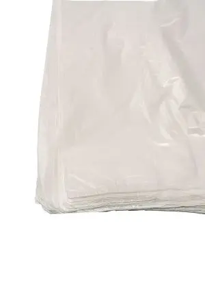 Одноразовая продукция: Пакет-майка полиэтиленовый 28х14х50см 9мкм белый /пач.=100 шт.