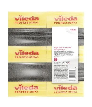 Vileda: Губка 7х15см (черн.абразив)