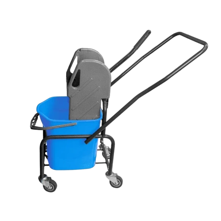 Вик: Тележка 1х20л металл окрашенная + отжим Vclean