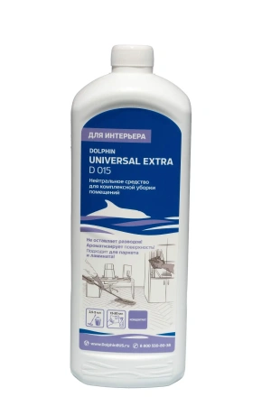 Dolphin: Юниверсал Экстра 1л для ежедневного ухода за полами и мебелью