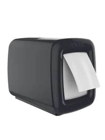 Хаят: Диспенсер для салфеток с боковой подачей Focus Side Pull угольный