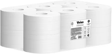 Вик: Бумага туалетная 2сл 150м Comfort белая СЫКТЫВКАР Lite