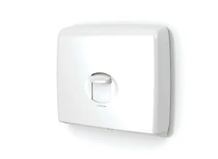 Kimberly-Clark: Диспенсер Аквариус для индивидуальных покрытий на сиденье унитаза белый