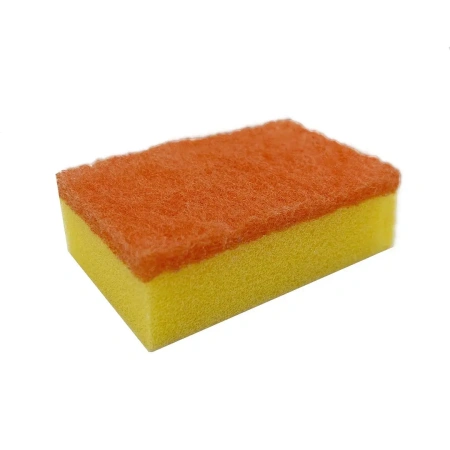 Губки,скрабы: для посуды YORK Maxi 10х7х2,9 с абразивом /пач.=5 шт.