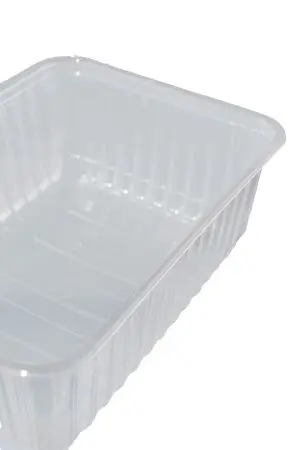 Одноразовая продукция: Контейнер 750мл 179х132мм прямоугольный прозрачный Д-Полимер /пач.=50 шт.