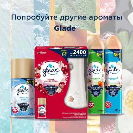 Освежители воздуха: ГЛЕЙД 300мл СВЕЖЕСТЬ УТРА