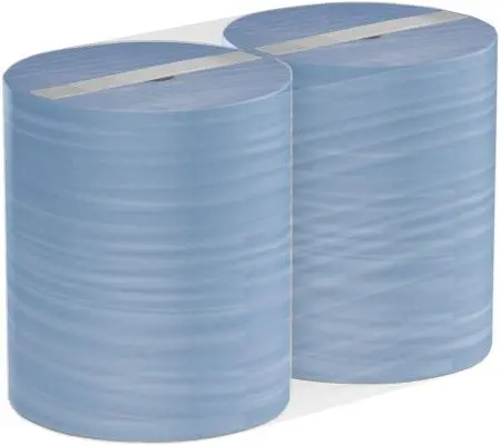 VEIRO: Полотенца протирочные 2сл 350м/33см Comfort синие