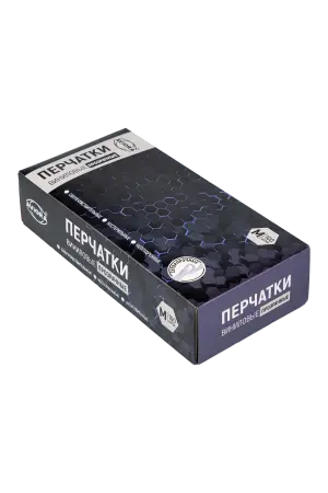 Перчатки: виниловые М одноразовые неопудренные /пач.=100 шт.