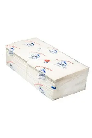 Бумажные салфетки: столовые 1сл 250листов 33х33 Сыктывкар ROSHY белые