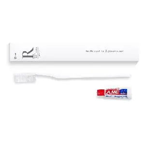 Grass: Набор зубной Рум (зубная щетка 18 см, зубная паста в тюбике 3г) картонная коробка