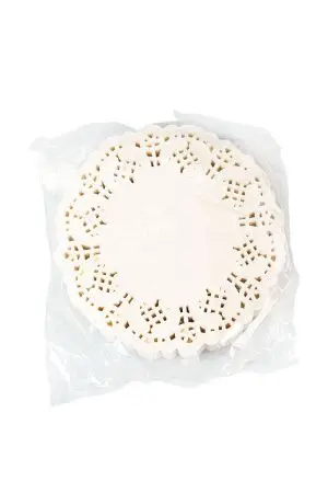 Бумажные салфетки: под чашку D=9см ажурные /пач.=250 шт.