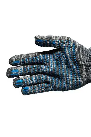 Перчатки: х/б вязаные с ПВХ 4-х ниточные Графит