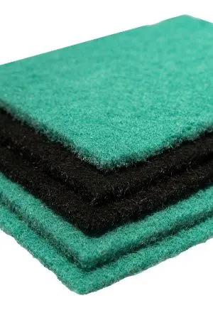 Губки,скрабы: для посуды VCLEAN Тайфун 10х12 абразивная /пач.=5 шт.